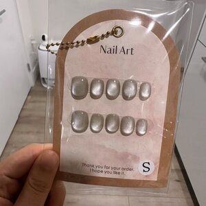 Silver Nail Art Set